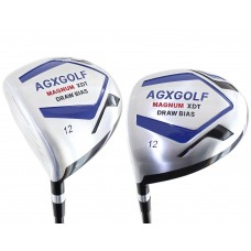 AGXGOLF LADIES LEFT HAND XDT DRAW BIAS 12° 460cc DRIVER GRAPHITE SHAFT: ALL LENGTHS